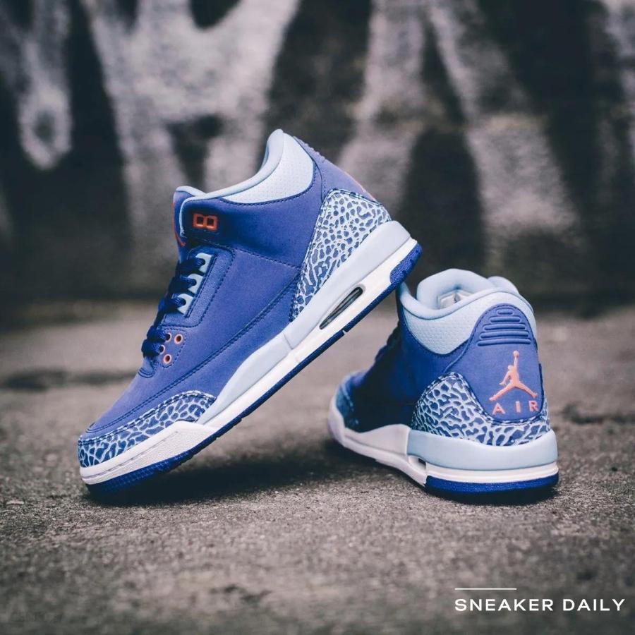 Giày Air Jordan 3 Retro Purple Dust 441140-506 - Ảnh 4