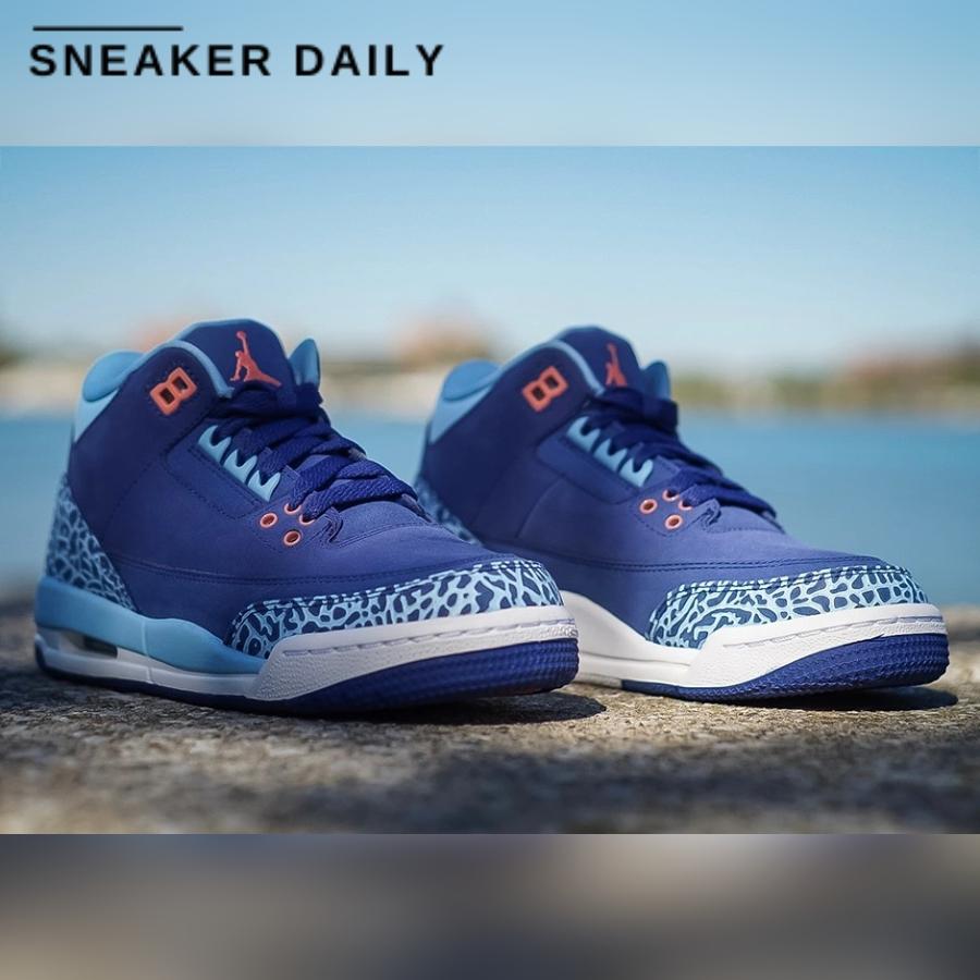 Giày Air Jordan 3 Retro Purple Dust 441140-506 - Ảnh 5