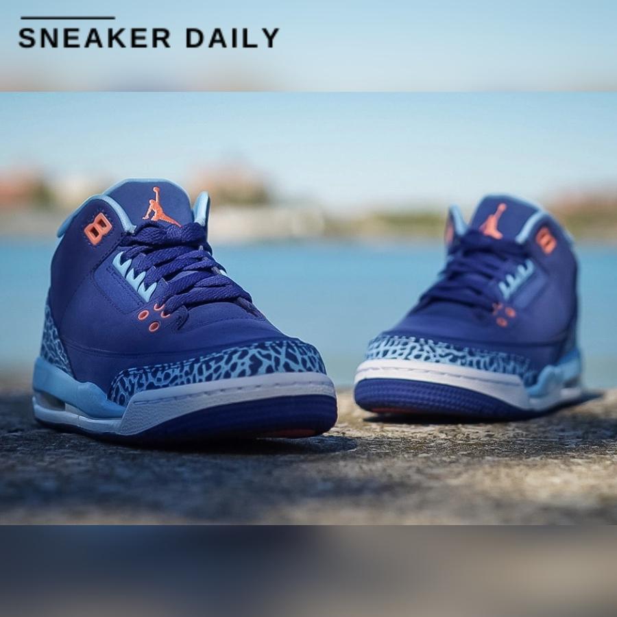 Giày Air Jordan 3 Retro Purple Dust 441140-506 - Ảnh 6