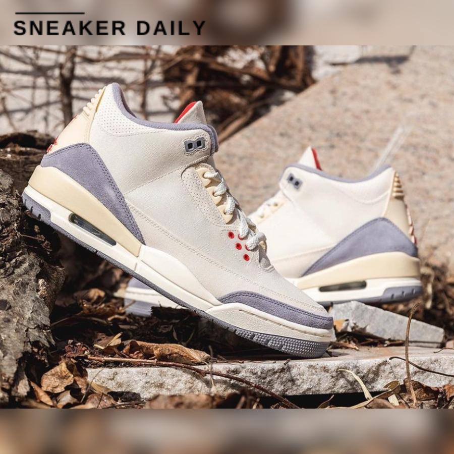 Giày Air Jordan 3 Retro SE Muslin DH7139-100 - Ảnh 8