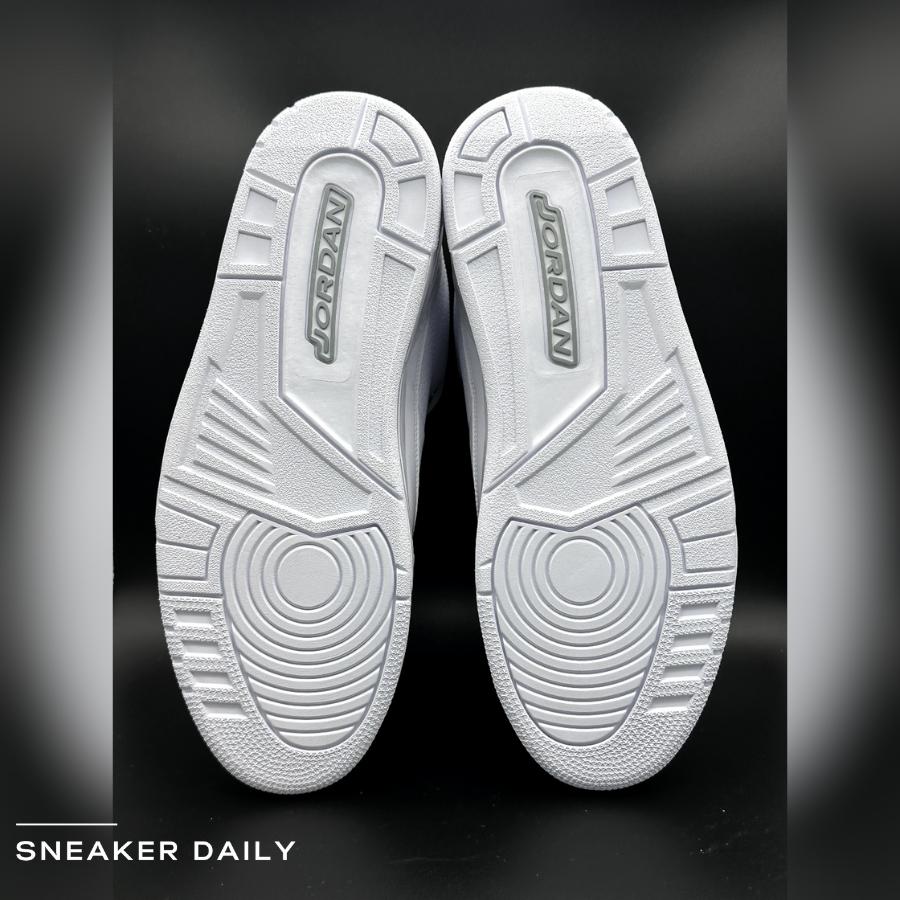 Giày Air Jordan 3 Retro Silver Anniversary 398613-102 - Ảnh 6
