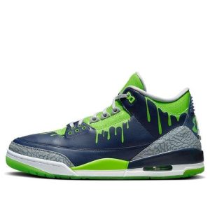 Giày Air Jordan 3 Retro x Doernbecher XIX Navy Green FZ3030-919