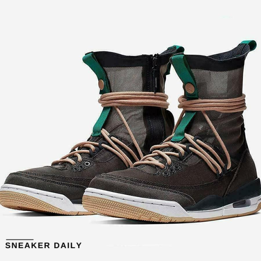 Giày Air Jordan 3 RTR Explorer Lite XX Anthracite Green (WMNS) BQ8394-003 - Ảnh 2