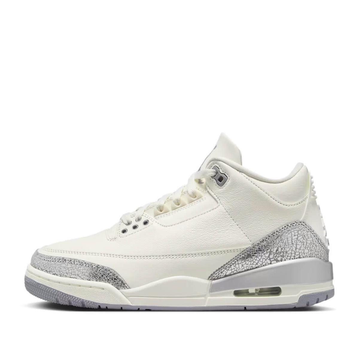 Giày Air Jordan 3 Sail Cement Grey CK9246-100 phối màu Sail Cement Grey