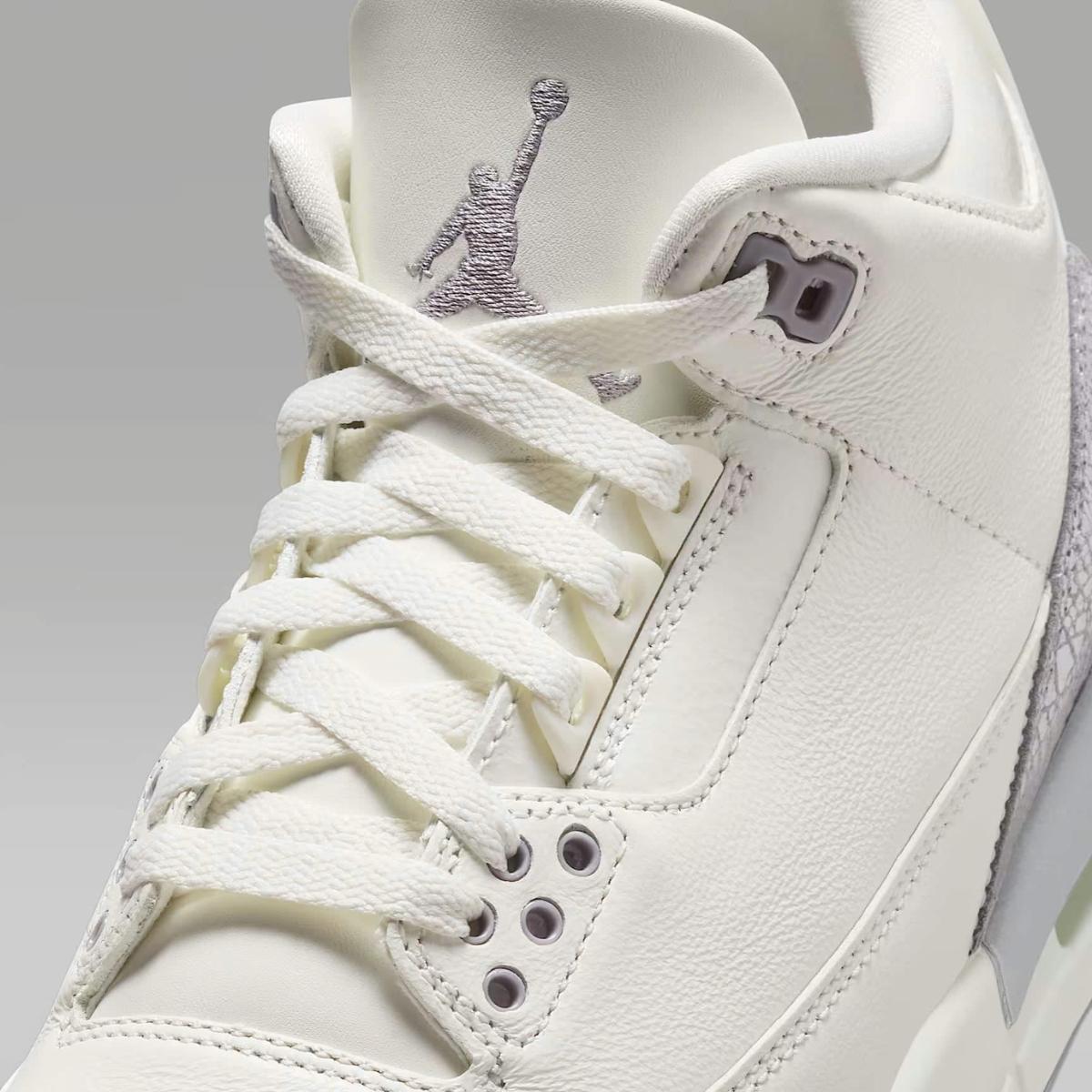 Giày Air Jordan 3 Sail Cement Grey CK9246-100 - Ảnh 6