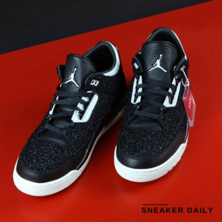 Giày Anna Wintour x Air Jordan 3 Retro Black (WMNS) BQ3195-001 - Ảnh 7
