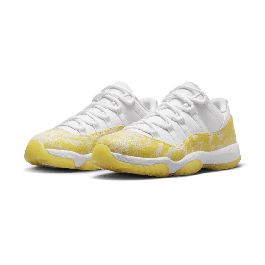 Giày Nike Air Jordan 11 Retro Low Yellow Snakeskin (W) AH7860-107 - Ảnh 10
