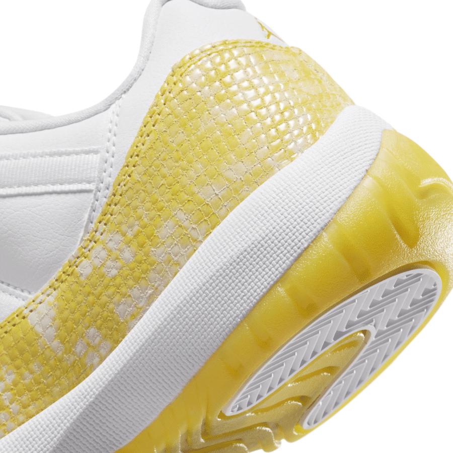 Giày Nike Air Jordan 11 Retro Low Yellow Snakeskin (W) AH7860-107 - Ảnh 13