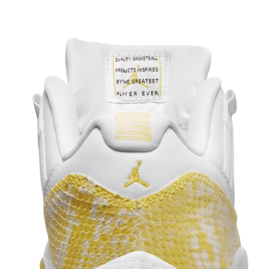 Giày Nike Air Jordan 11 Retro Low Yellow Snakeskin (W) AH7860-107 - Ảnh 14