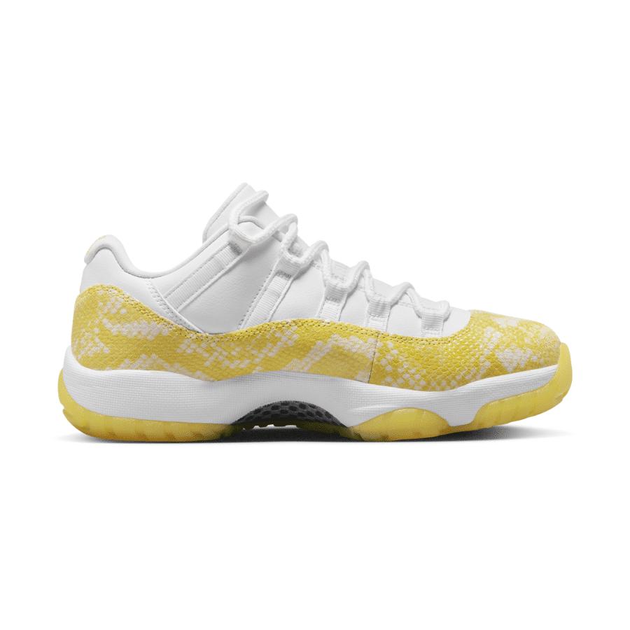 Giày Nike Air Jordan 11 Retro Low Yellow Snakeskin (W) AH7860-107 - Ảnh 8