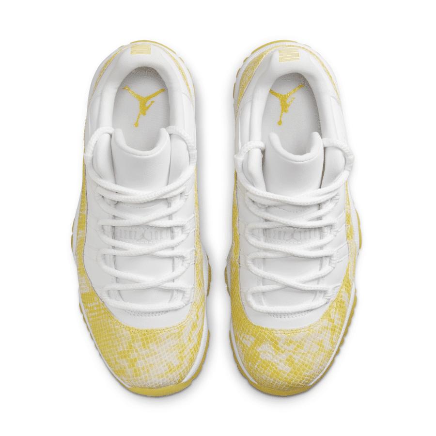 Giày Nike Air Jordan 11 Retro Low Yellow Snakeskin (W) AH7860-107 - Ảnh 9