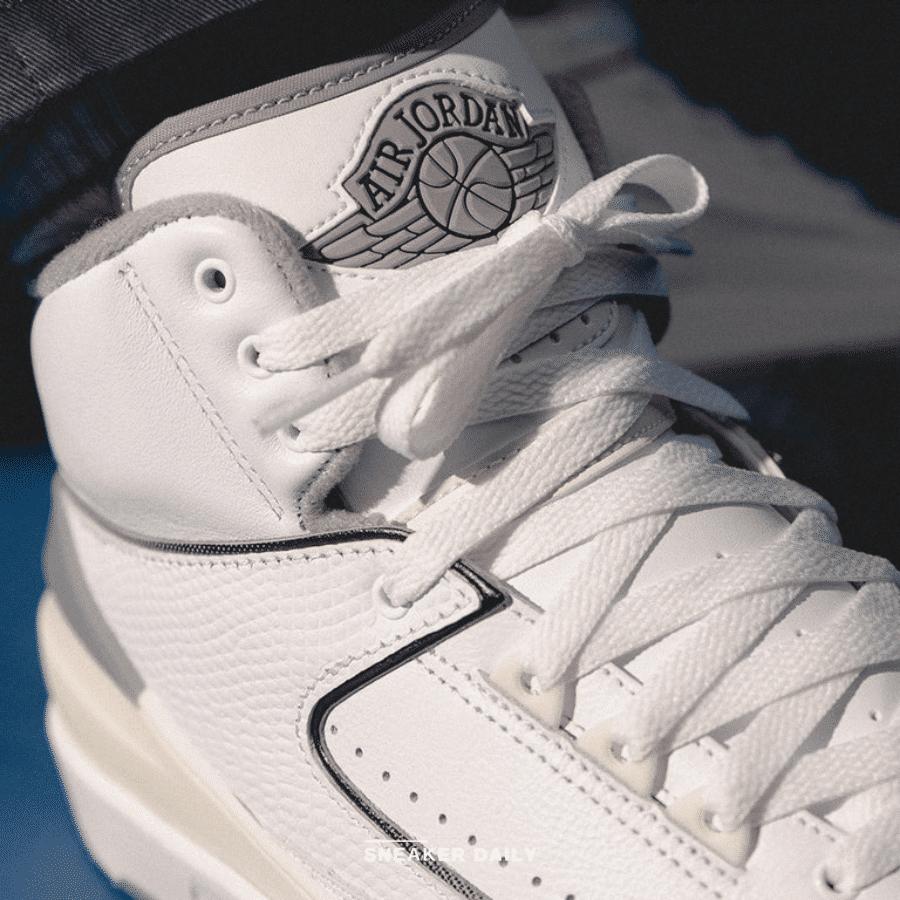 Giày Nike Air Jordan 2 Retro Cement Grey DR8884-100 - Ảnh 5