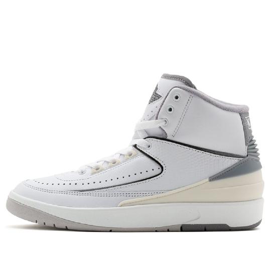Giày Nike Air Jordan 2 Retro Cement Grey GS DQ8562-100 màu xám xi măng