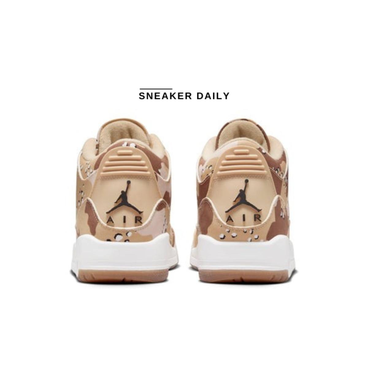 Giày WNBA x Womens Air Jordan 3 Retro Desert Camo HM4301-200 - Ảnh 4